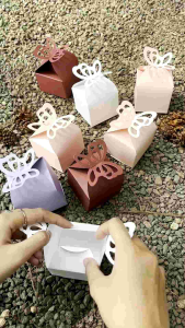SOLID BUTTERFLY DECOR GIFT BOX 6×6 | KOTAK KADO | KOTAK HADIAH | GIFT HAMPERS | KOTAK HAMPERS