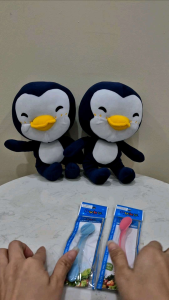 PUKU Baby Soft Spoon for 6month 14312 Silicon Baby Feeding Spoon/ BPA FREE/ Food Grade Kids Spoon/ Infant Training Spoon/ Sudu Bayi/ 宝宝硅胶汤匙