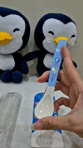 PUKU BABY SOFT SPOON 安全湯匙P14306/6M ABOVE BPA Free/Silicon Baby Feeding Spoon/ BPA FREE/ Food Grade Kids Spoon/ Infant Training Spoon/ Sudu Bayi/ 宝宝硅胶汤匙