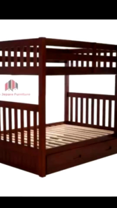 tempat tidur tingkat 90x200 kayu solid