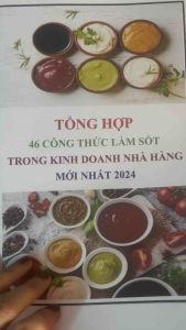 TỔNG HỢP 46 CÔNG THỨC LÀM SỐT DÀNH CHO NHÀ HÀNG MỚI NHẤT