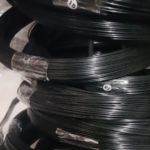 jeruji fiber 1.5 mm Hitam glossy Non kulit untuk kandang burung