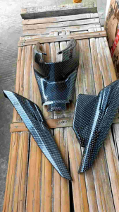 Cover Tanki dan Bok Accu Jupiter Burhan Karbon