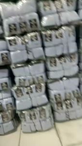 Grosir 1 Lusin Kaos Kaki Sekolah / 6 Pasang Kaos Kaki Sekolah Hitam Putih SD SMP SMA