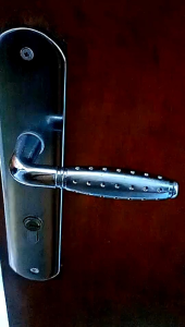 Handle set kunci pintu besar ukuran 25cm