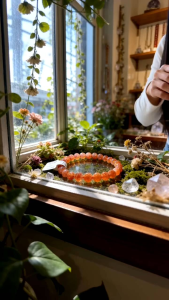 golden sunstone bracelet