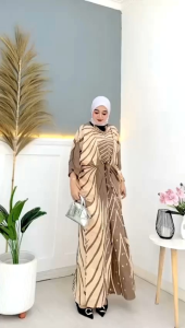 VIRAL 2023 Kaftan Mewah Elegan Buat Kondangan | Gamis Jumbo Motif 2023 bahan rayon super adem busuii