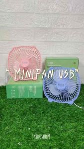 Kipas Angin Meja Mini 3in1 Desk Fan USB Charge - 168