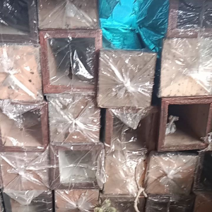 Pot kayu standart tinggi 45 cm diameter 18x20x45 cm artificial