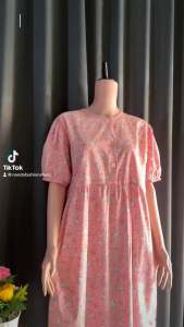 Daster Dress Vintage Katun Jepang Tokai Premium Motif Shaby Flower Nightgowns & Sleepshirts Premium Daster Vintage Warna Pink Dan Olive Pakaian Santai Bahan Katun - Lazada