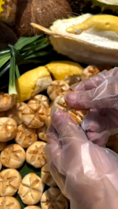 Combo 2 hủ Bánh dừa nướng sầu riêng x 300g