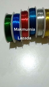 Kawat Mote Tembaga Kawat Mote Aksesoris 50m 0.4mm Kawat Mote