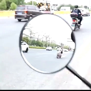 Spion Sepeda Listrik 6 warna Universal drat 12 / M8 ( Gagang Panjang )