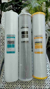 ไส้กรองบิ๊กบลู PP - CARBON - RESIN ขนาด 20 นิ้ว เส้นผ่าศูนย์กลาง 4 นิ้ว (BIG BLUE COLANDAS)                                                             #bigblue   #ไส้กรองบิ๊กบลู