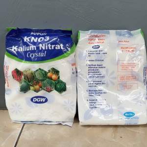 Pupuk KNO3 crystal DGW pupuk pembuahan Kemasan Pabrik 1 KG