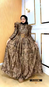 gamis shr satin arjuna