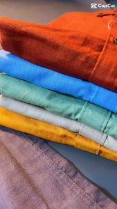 Kemeja Polos lengan panjang bahan katun Sigaret Kemeja pria casual slim fit Kemeja Terbaru 2025