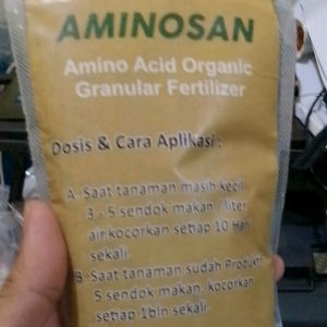 Pupuk Organik Aminosan Asam Amino Untuk Tanaman