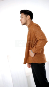 Baju Koko Pria Embos Sultan Kemeja Koko Premium