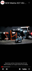 MAKITA รุ่น TW001GM204 ชุดบล็อกไร้สาย 40 โวลต์ ขนาด 19 มม. (3/4 นิ้ว)(รวมแบตเตอรี่และแท่นชาร์จ)