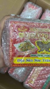 Bánh Phồng Tôm Quảng Trân Cao Cấp - Đặc Sản Sóc Trăng Hộp 500g - Bánh vuông thơm tôm không vỡ - Date luôn mới