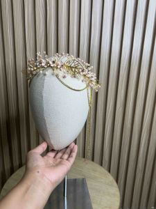 Mahkota Wedding Tiara Juntai Model Terbaru TRA90PCH