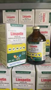 LINSPETIN (100ml) VB pharma chữa tiêu chảy hô hấp vật nuôi