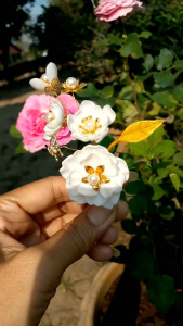 ดอกไม้ติดผม ดอกไม้ติดผมเจ้าสาว