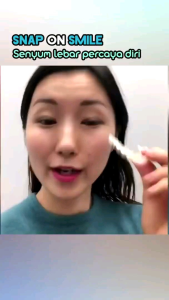 VIRAL GIGI PALSU Snap On Smile ORIGINAL Authetic  Satu Set Atas Bawah Ori Promo Terlaris