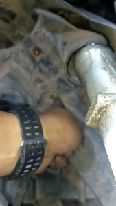 ถอดน็อตหัวรูดเบอร์ 8 และเบอร์ 10