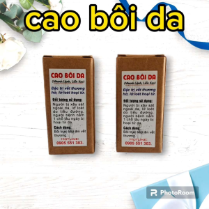 cao bôi da (nhanh lành liền xẹo)