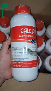 Khoáng Tạt Cho Tôm CALCIPHOS O.P.S Chai 1L - Cung Cấp Ca Mg Kali Giúp Tôm Nhanh Cứng Vỏ Lột Xác Đều