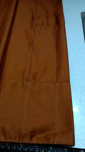 สบง5ขัณฑ์ ตัดต่อขัณฑ์/สบงวาต (ไม่มีขัณฑ์)