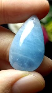 Aquamarine Quartz Pendant 海蓝宝吊坠 送人自带都特别合适 绝美 超好看