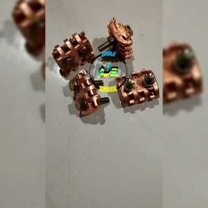 Klem Kuku Macan BC 50mm: Aksesoris Penangkal Petir & Isolator Kabel