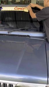 Stiker truk kaca simpleconcept cutting variasi kaca mobil pickup truk simpleconcept stiker mobil simple