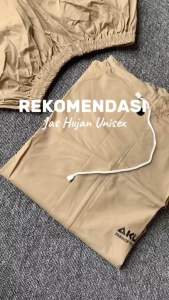 JAS HUJAN RAINCOAT BY AKULA SETELAN DEWASA ANTI REMBES BIRU