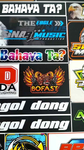 STIKER SOUND | STIKER AUDIO | STIKER SOUNDSYSTEM | STIKER PACK | STIKER 1 LEMBAR | UKURAN 21 cm x 31cm