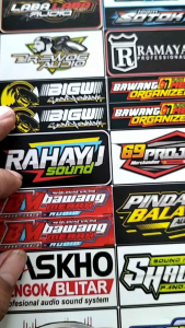 STIKER SOUND | STIKER AUDIO | STIKER SOUNDSYSTEM | STIKER PACK | STIKER 1 LEMBAR | UKURAN 21 cm x 31cm