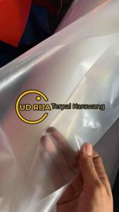 Plastik UV untuk atap berbagai ukuran plastik bening atap kebun