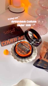 SALSA COVER ME BB CUSHION - Full Size - SEMI MATTE SPF30 WITH RED ALGAE NIACINAMIDE CENTELLA