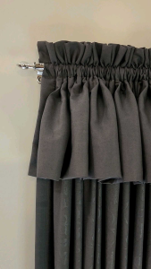 Gorden Seprial Kupu-Kupu Minimalis Aestetik Tali Ikat Tengah untuk Lebar Jendela 40-80 cm