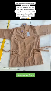 Baju Pramuka seragam sekolah Siaga lengan panjang - Lengan pendek - putra dan putri