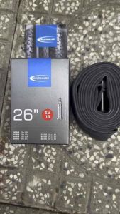 Schwalbe Ruột Săm Xe Đạp 26x1.50/1.75/2.00/2.10/2.25/2.35/2.40 (40/62-559) FV 40mm Van Pháp SV13 Cao Su Chất Lượng Đức.