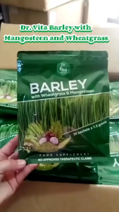 BUY 30 sachet Dr. Vita Barley with Mangosteen & Wheatgrass Best for Blood Pressure ControlStroke Diabetic Insomia Boost Immune System