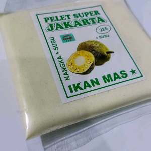 Pelet Super Jakarta Nangka Susu 225 Umpan Pancing Ikan Mas Pelet Ikan Empang