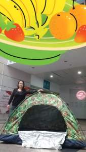 เต็นท์สนาม เต็นท์ประกอบ 2-3 คน