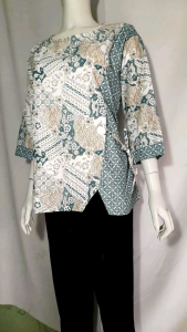 Blus Batik Ziggy Capucino Katun Primisima