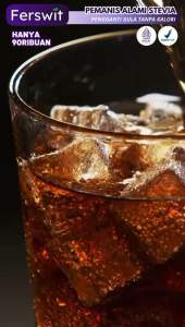 Ferswit Stevia Pengganti Gula Asli 100% Original Alami Halal isi 3 Botol