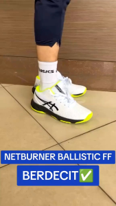 Sepatu Volly Netburner ff Murah Cowok Cewek Sepatu Badminton Premium Import Sneakers Wanita Sepatu Pria Volley